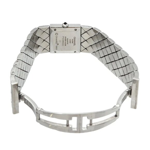 CHANEL Matelasse H0009 Quartz Black Dial Ladies Wrist Watch 90287271 - Picture 5 of 6